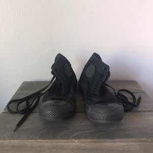 High Top All-Black Converse